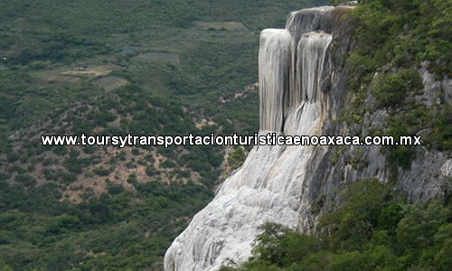 Cascadas Petrificadas en Hierve el Agua Oaxaca